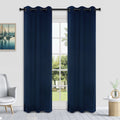 HomeStyles Blackout Curtain, Blue, 52-in x 84-in.