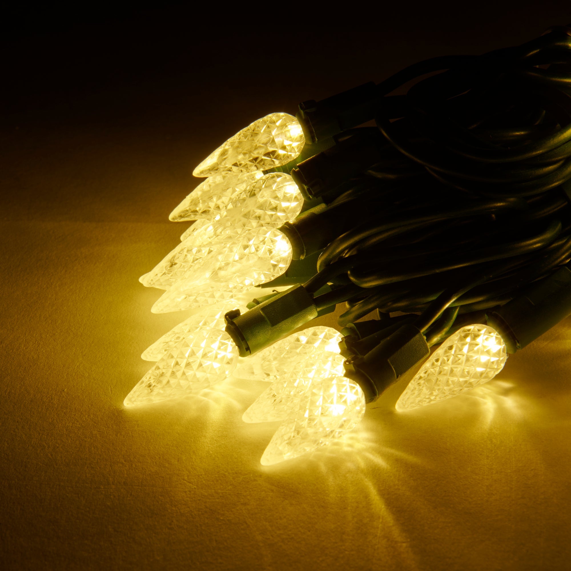 Danson Décor Warm White 40 LED C6 String Lights, 2.48-m