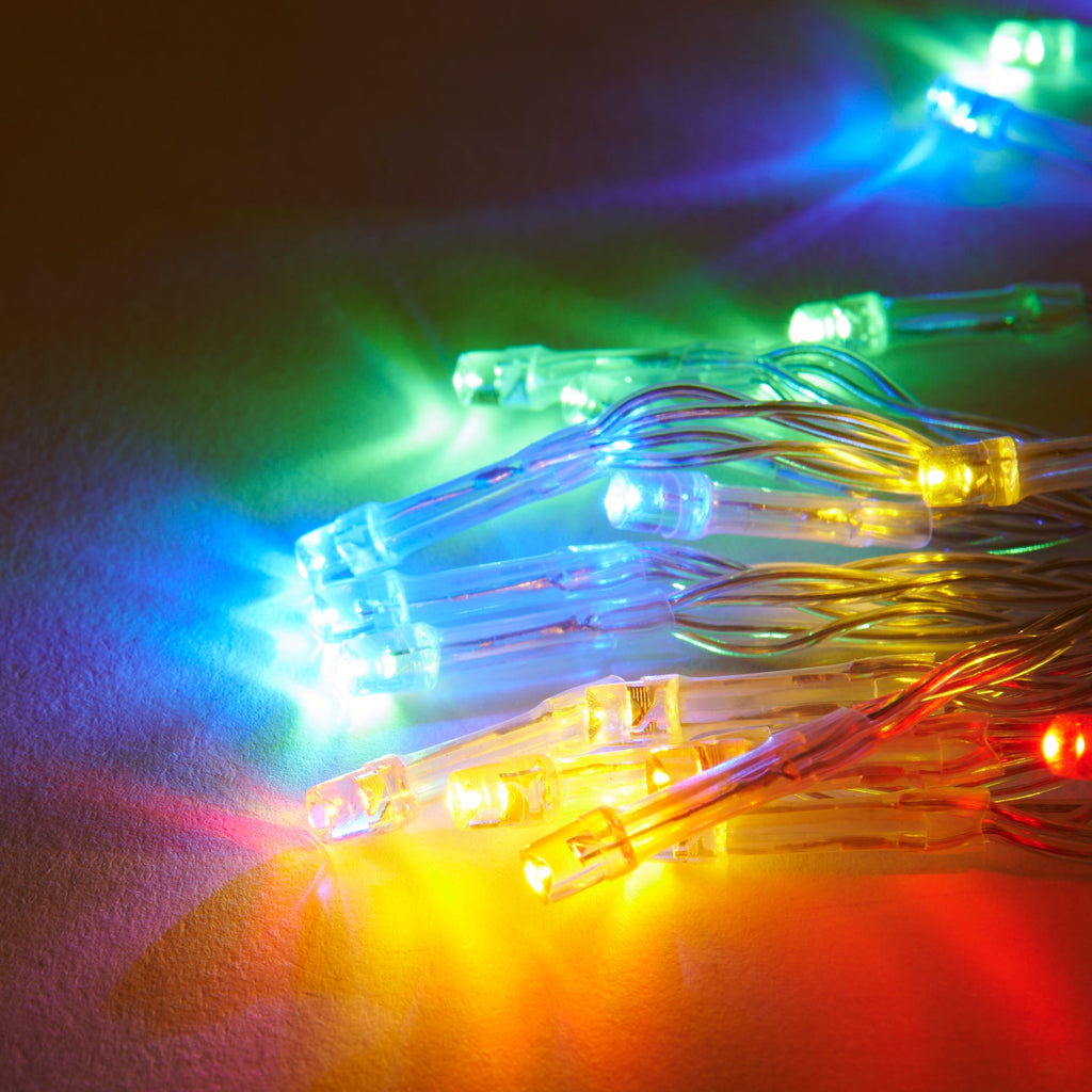 Danson Décor Multi Colour 20 LED Indoor String Lights, 1.9-m