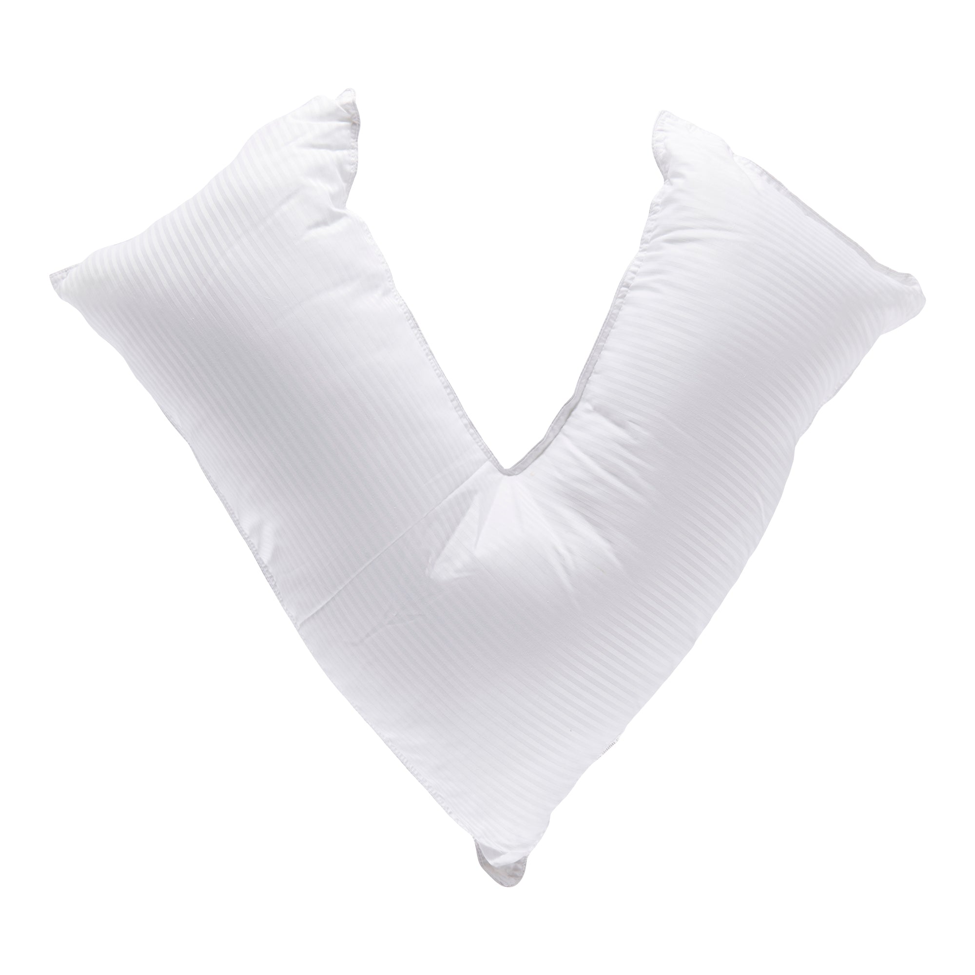 Boomerang Pillow, White