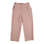 lily morgan Women's Trendsetters Wide Leg Pants with Buttons