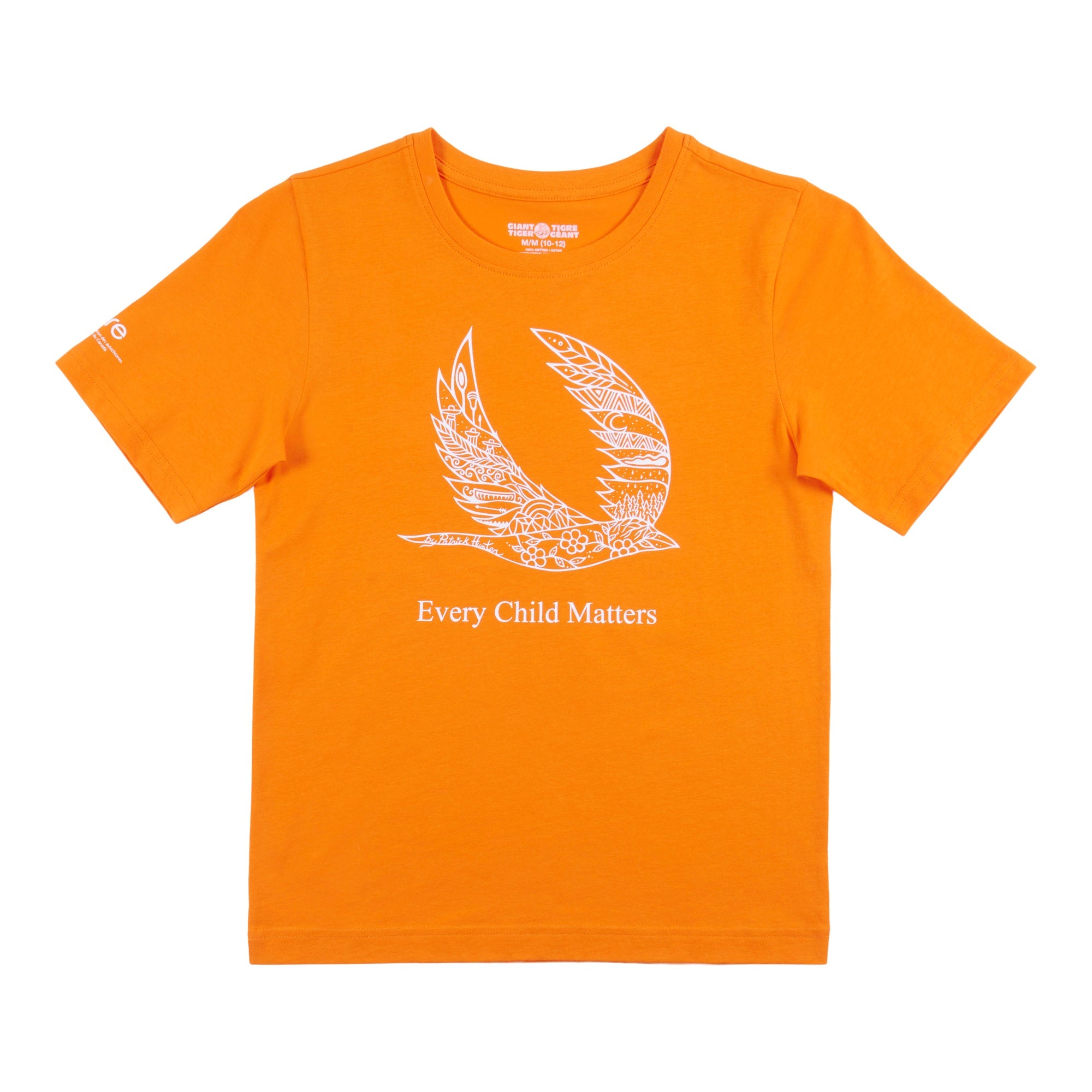 "Every Child Matters" Kids' Unisex National Day of Truth and Reconciliation English Orange T-Shirt