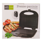 Presse-panini antiadhésive Hauz, noire