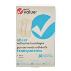 Giant Value Sheer Bandages, 60-Count