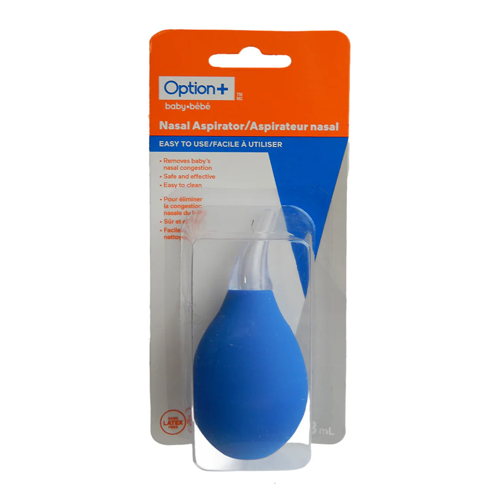 Poire nasale pour bébés Option+