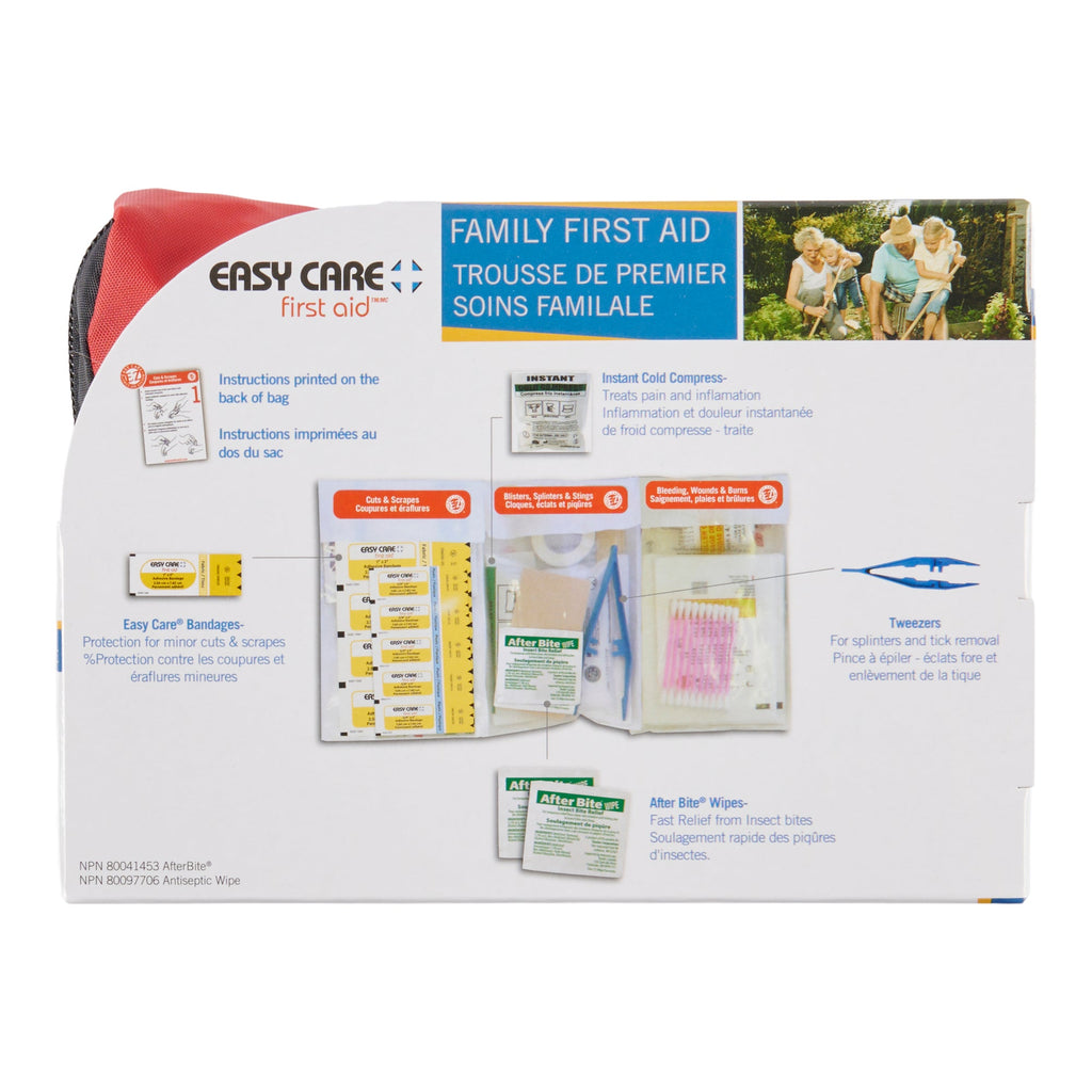 Easy Care Family First Aid Kit, 64 Piece
