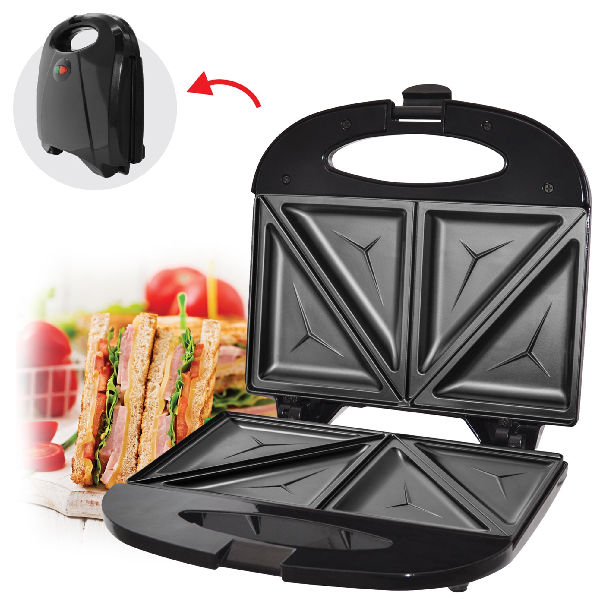 Sandwich Press, Black