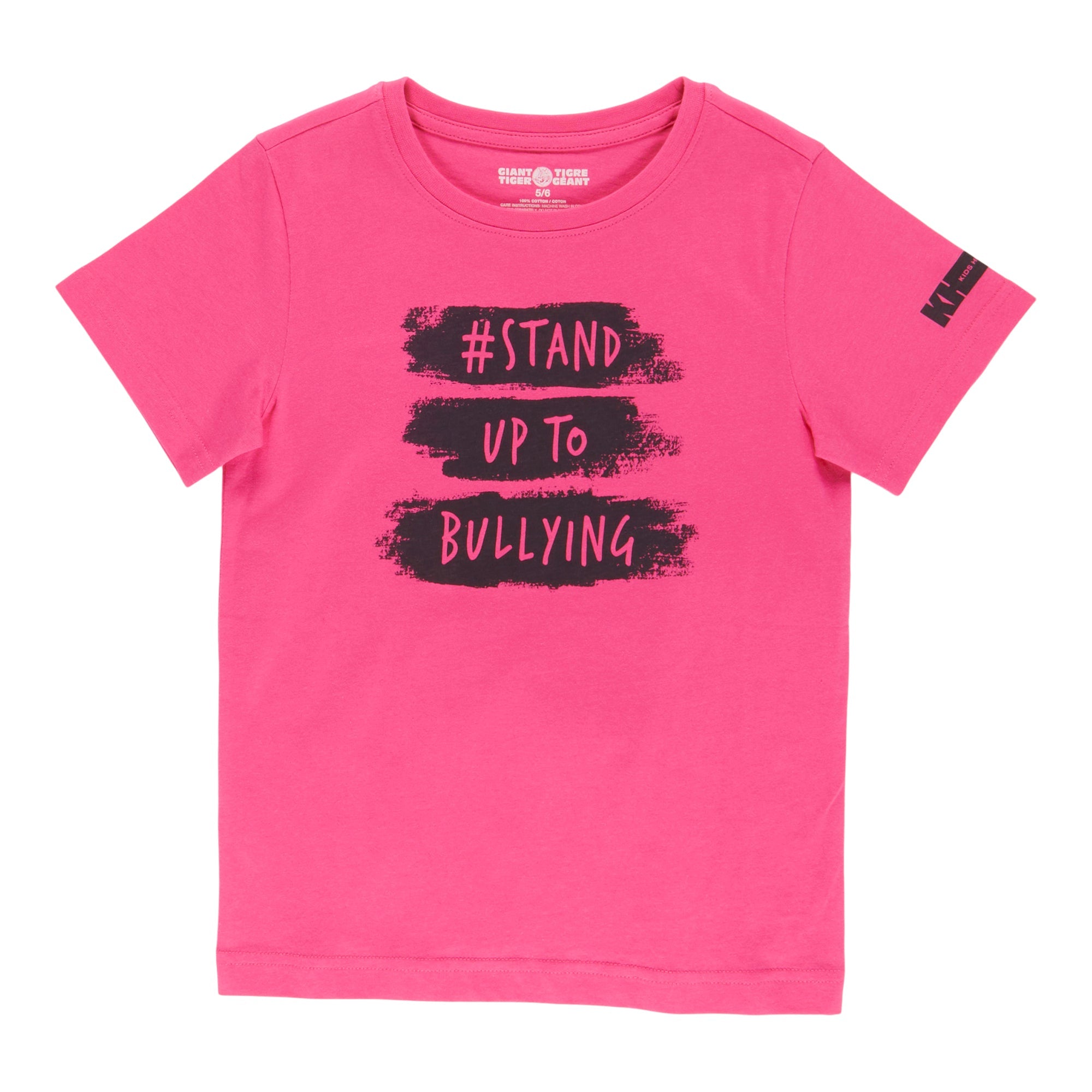 Toddler Unisex "Stand Up To Bullying" T-Shirt, English