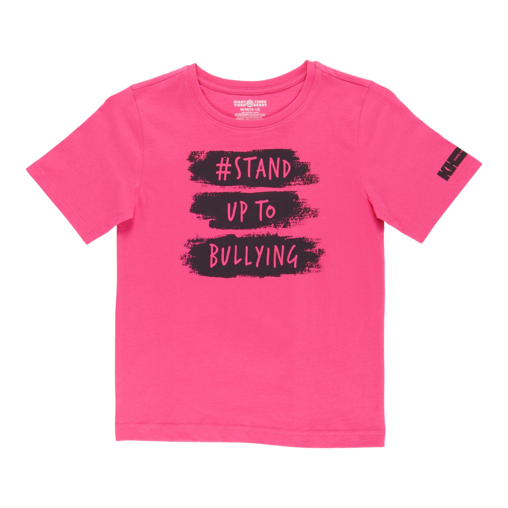 Kids Unisex "Stand Up To Bullying" T-Shirt, English