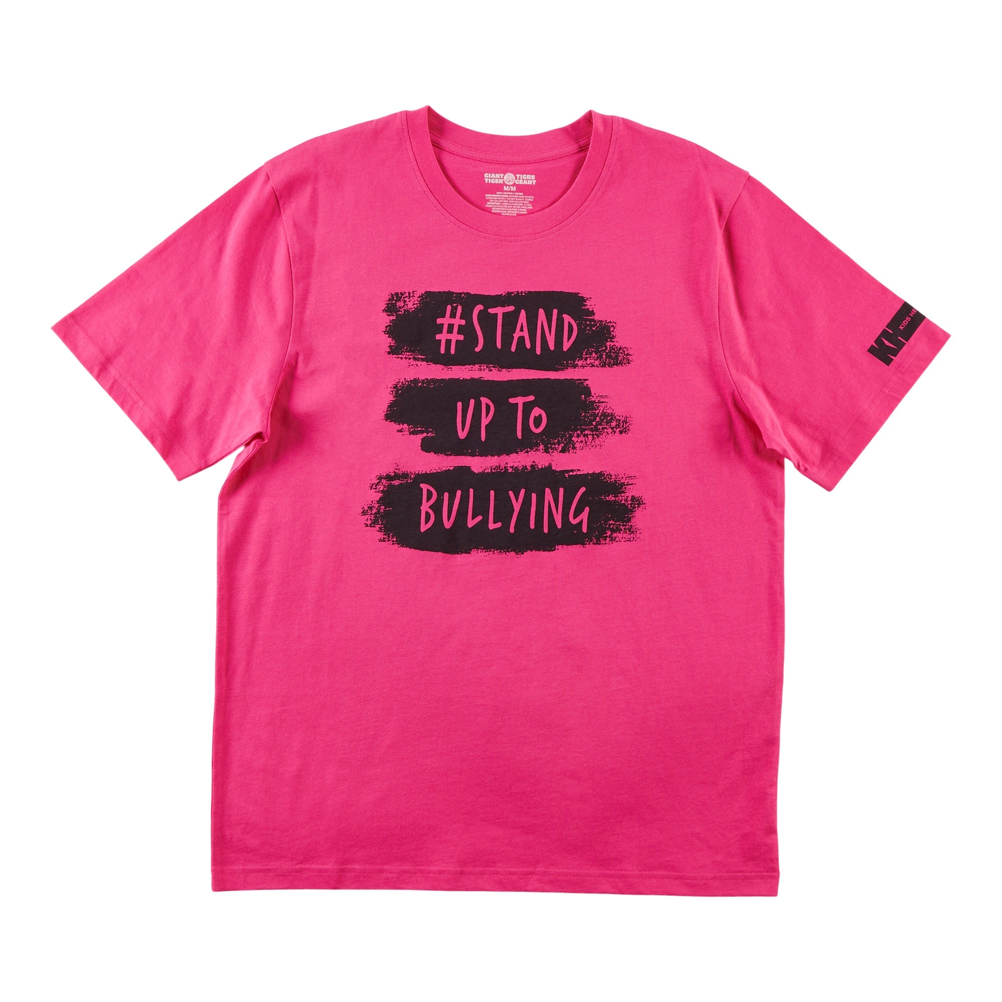 Adult Unisex "Stand Up To Bullying" T-Shirt, English