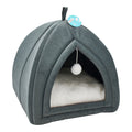 Giant Value Cat Hut with Fluffy Ball