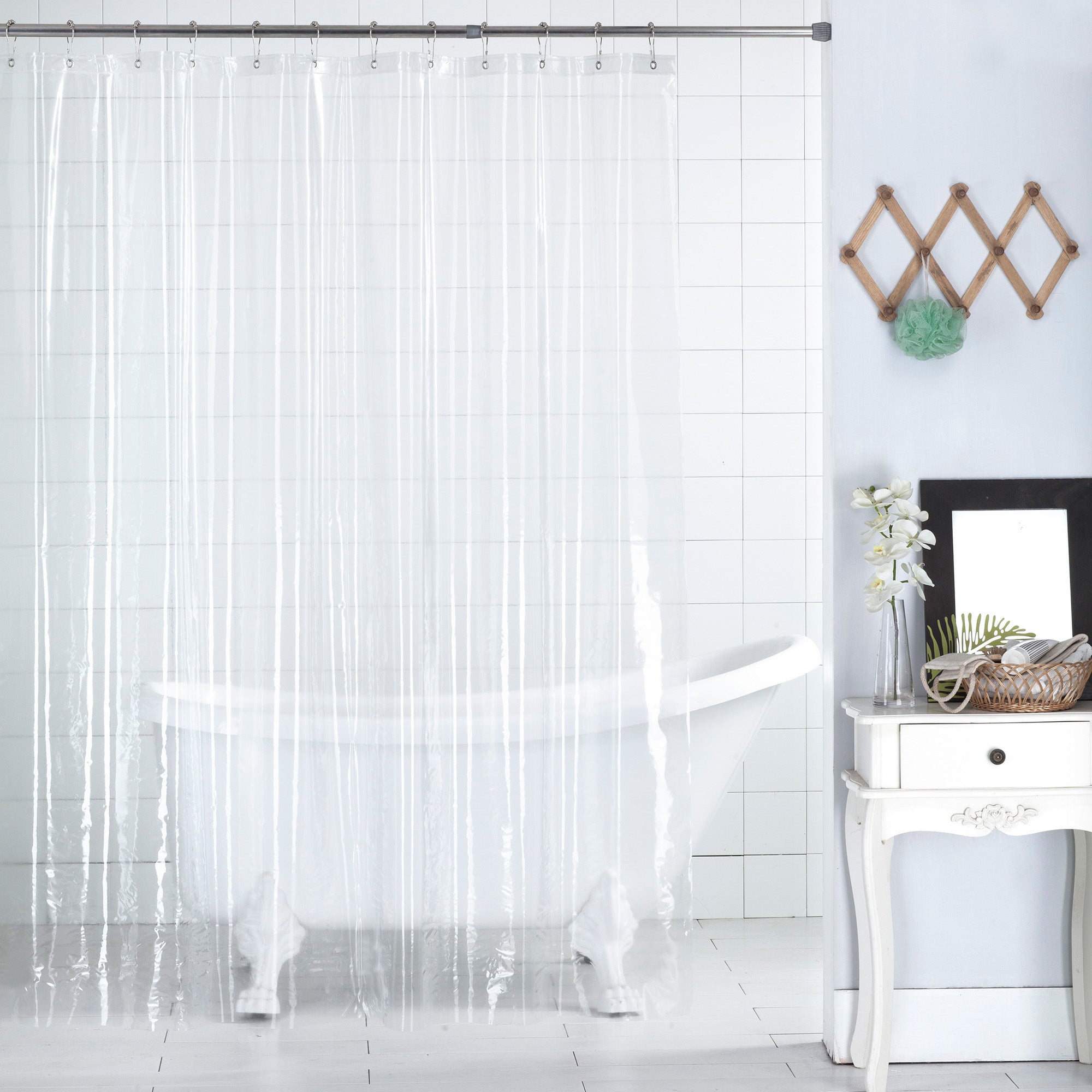 PEVA Shower Liner, 70-in x 71-in.