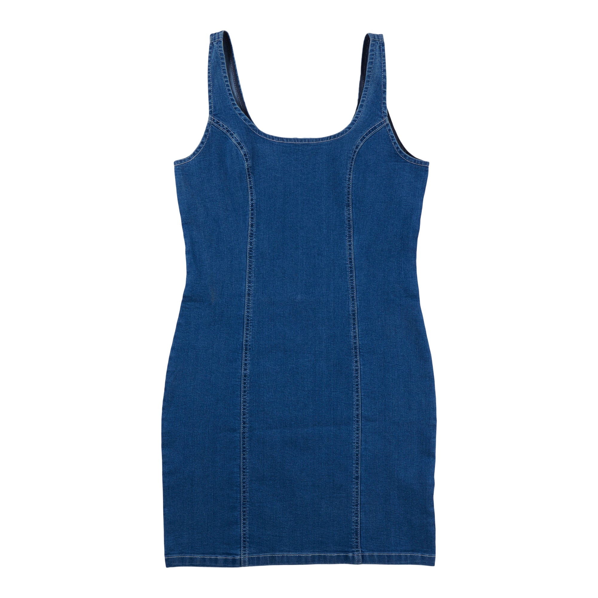 mySTYLE Women's Sleeveless Denim Dress