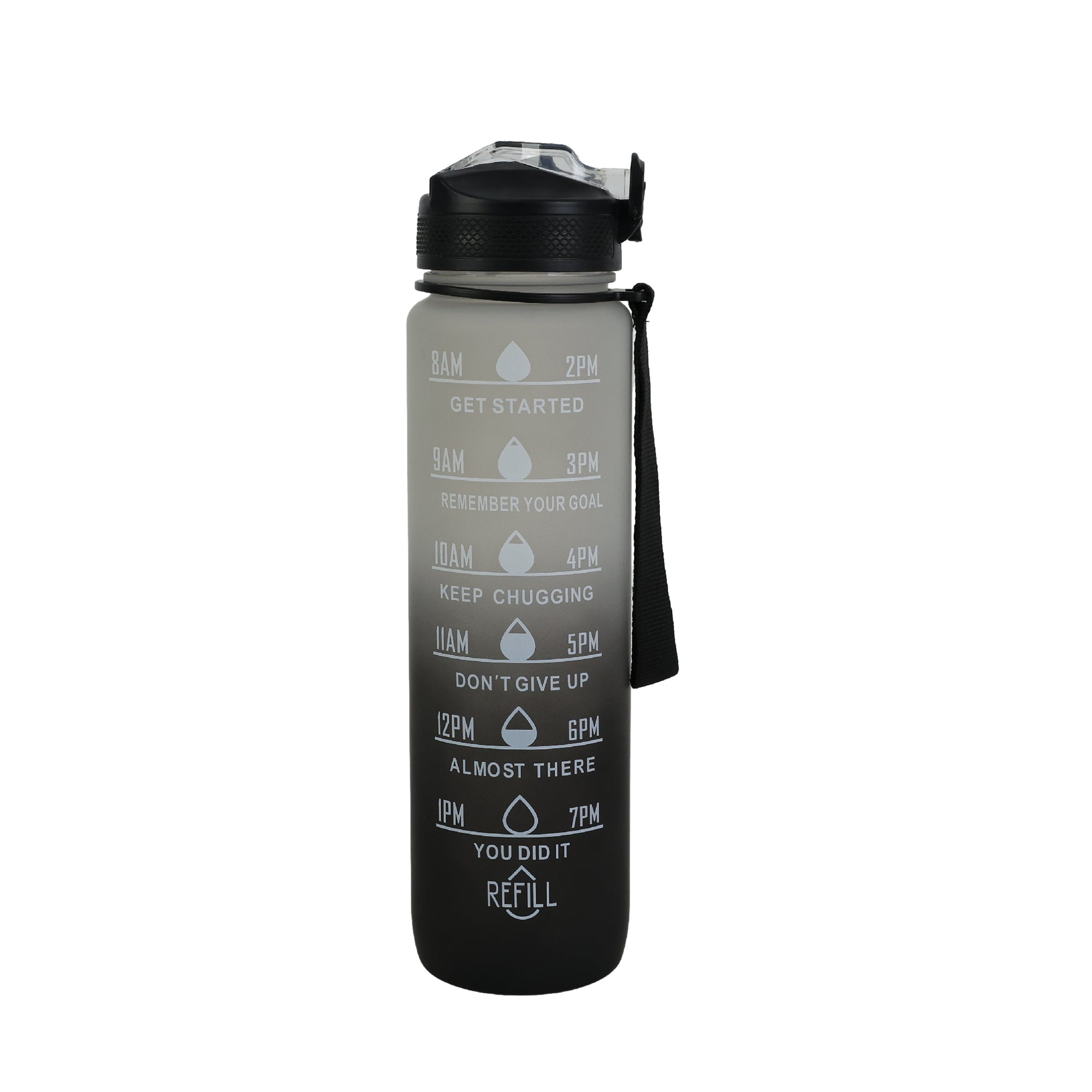 HomeStyles Motivational Water Bottle, 32-oz.