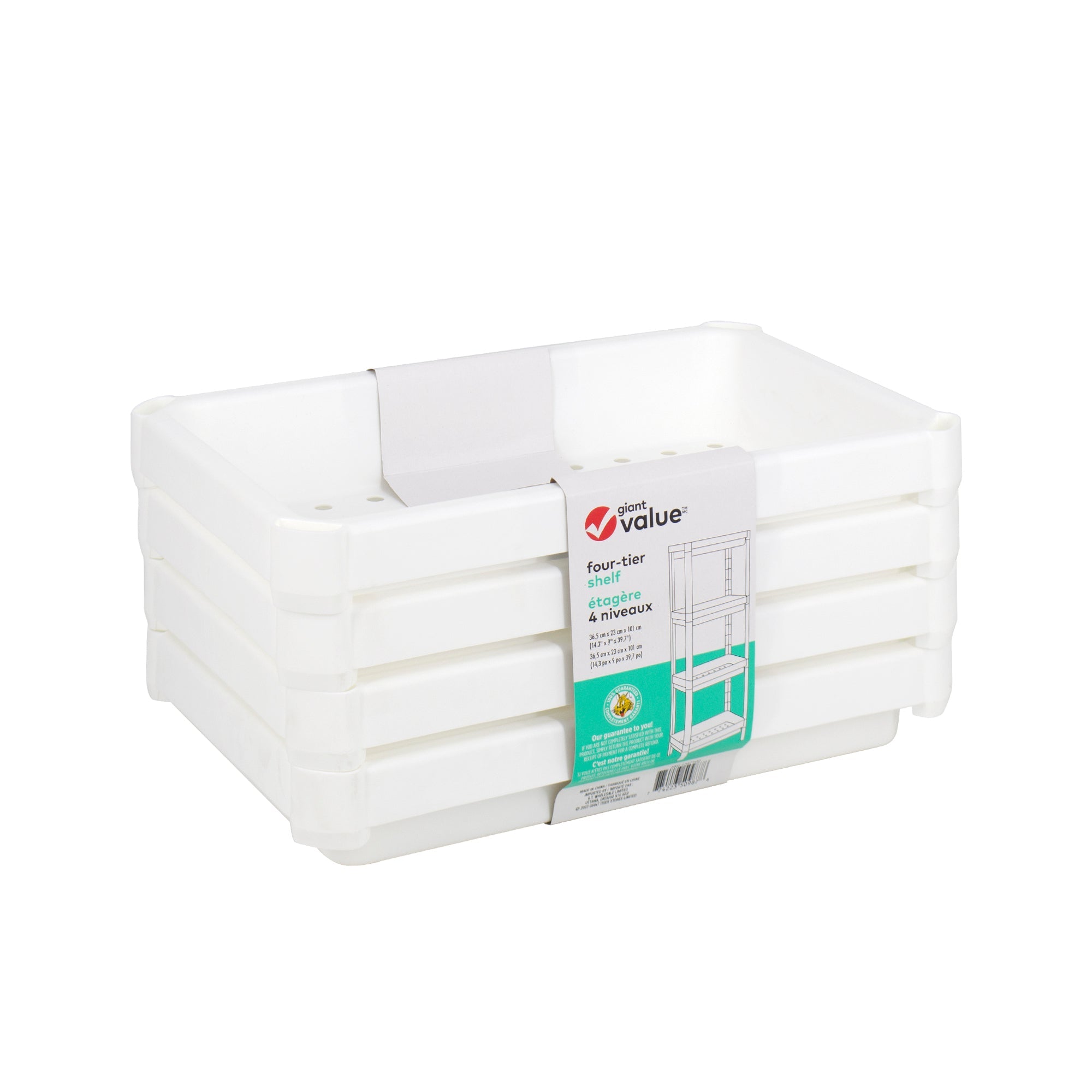 Giant Value 4-Tier Shelf, 40-in.