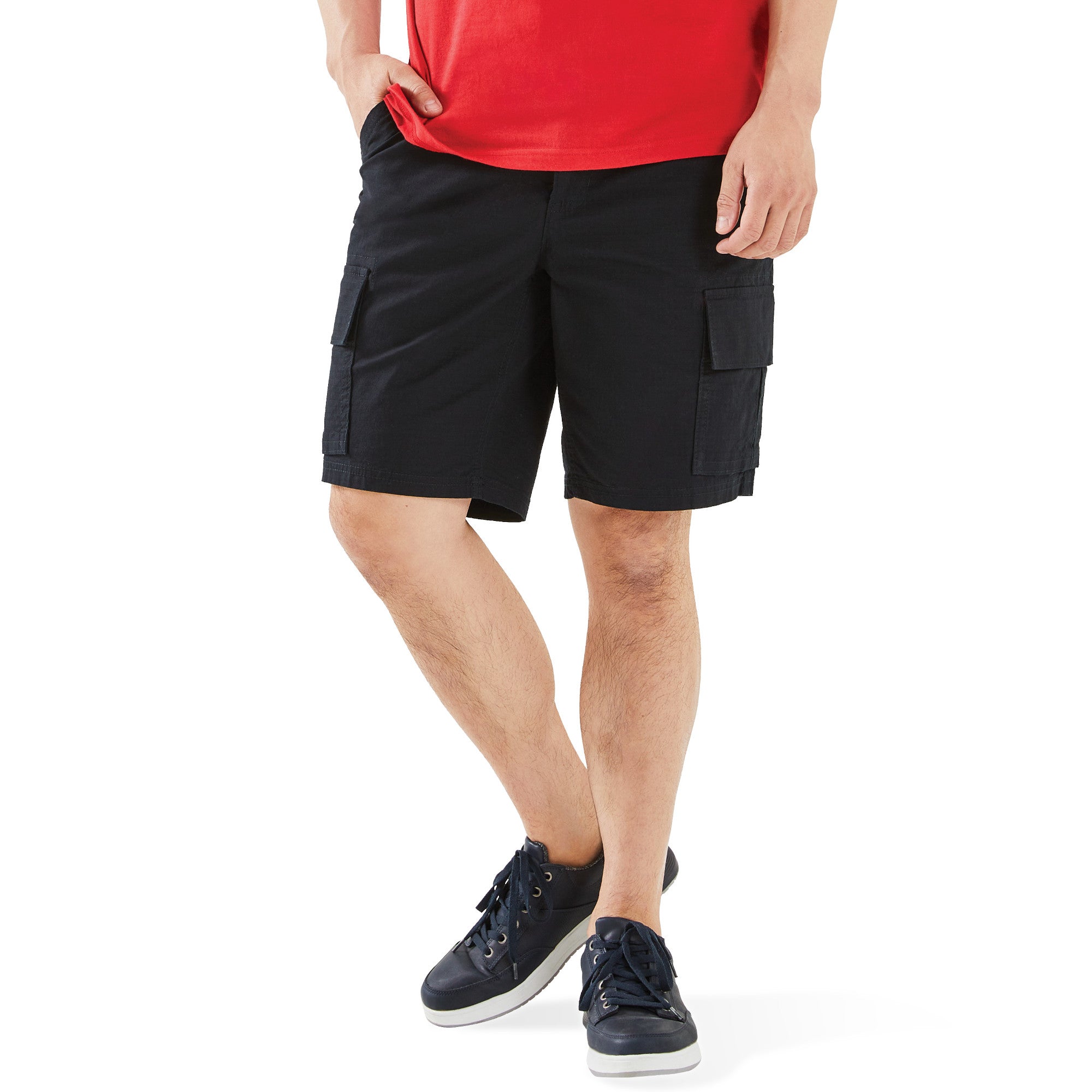 Short cargo en tissu antidéchirure Mountain Ridge pour hommes