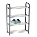 Giant Value 4 Tier Shoe Rack, Black