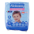 Couches pour bébés Alokozay, taille 5 (12 à 17 kg), emb. de 14