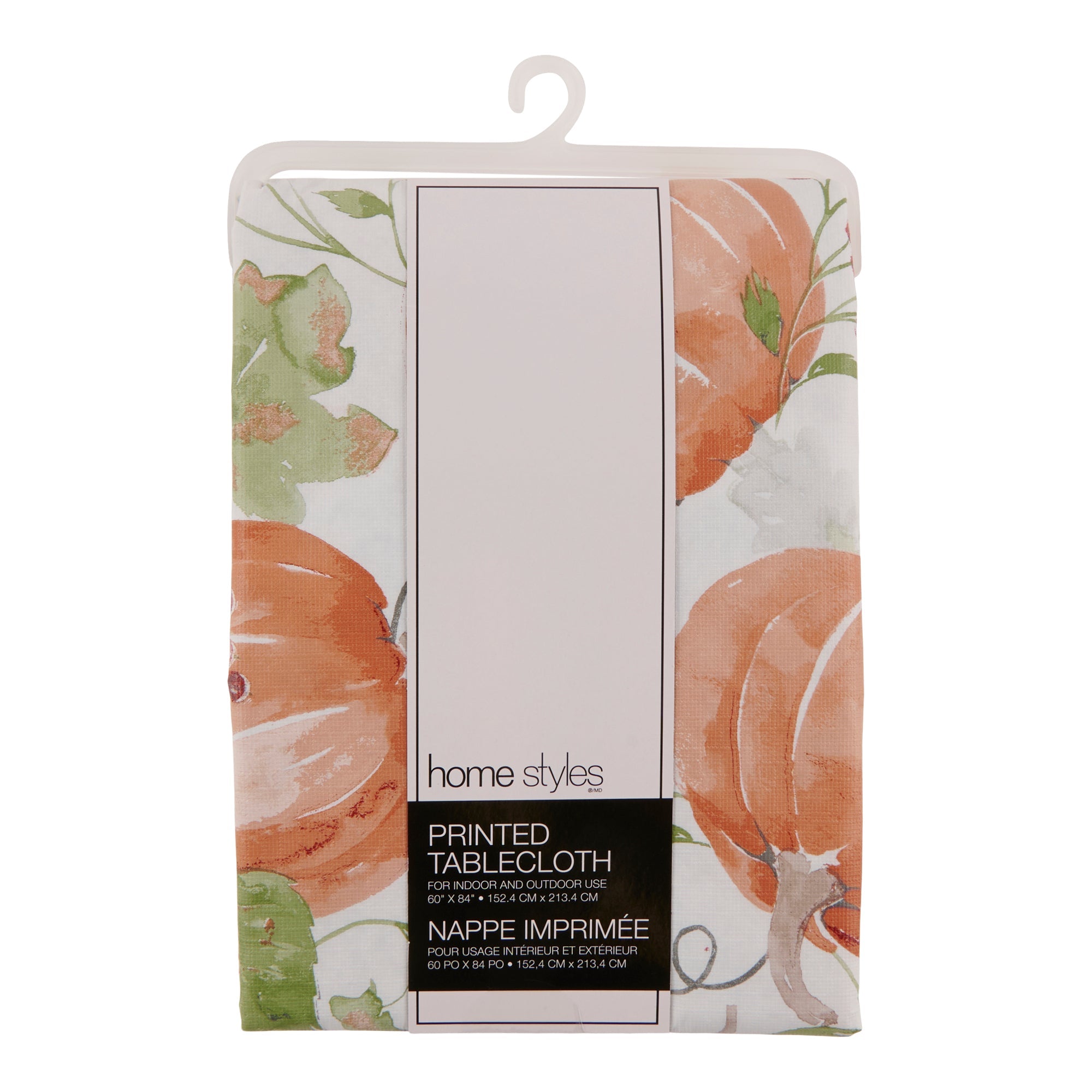 Fall PEVA Tablecloth, 84-in.
