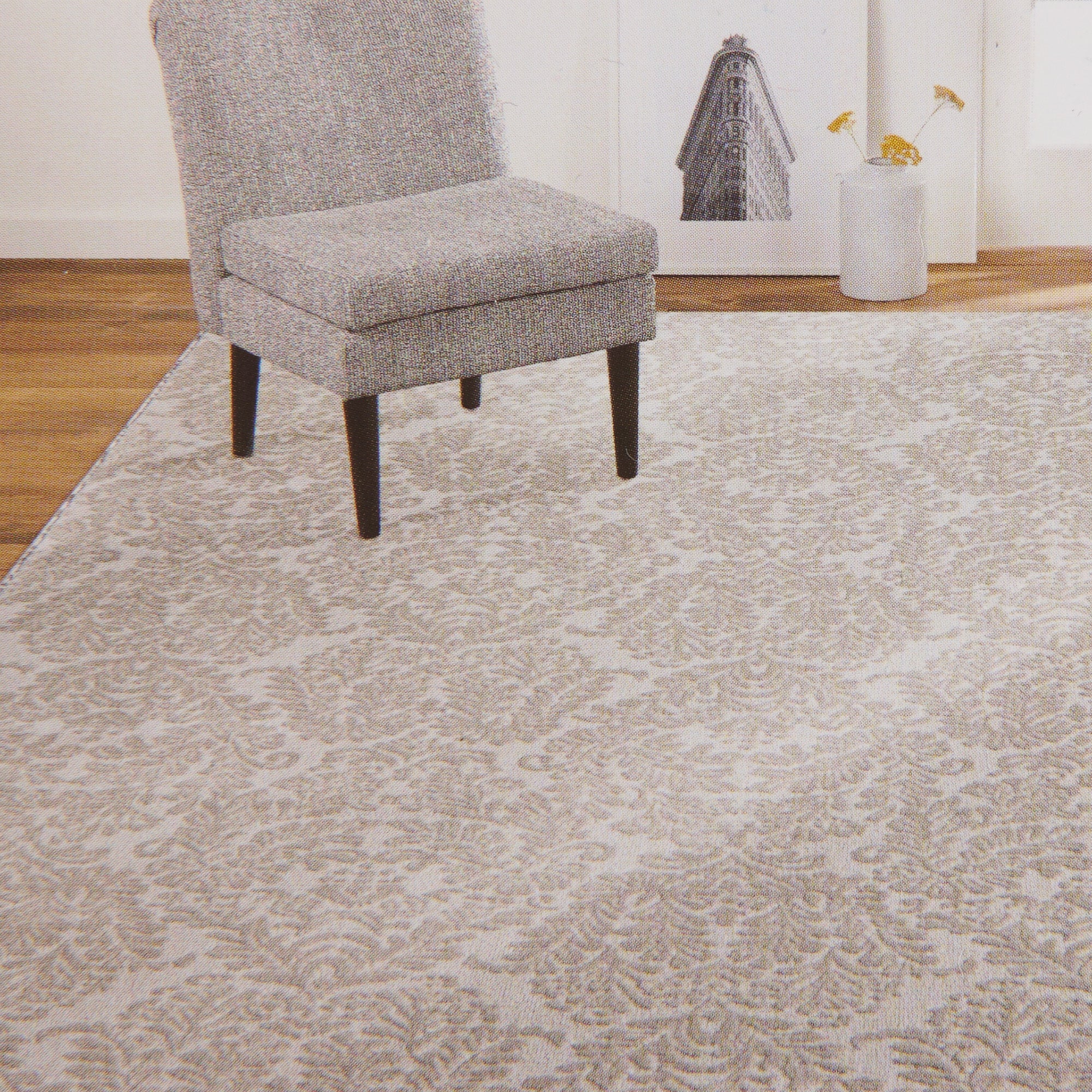Damask Rug, 5-ft x 7-ft.