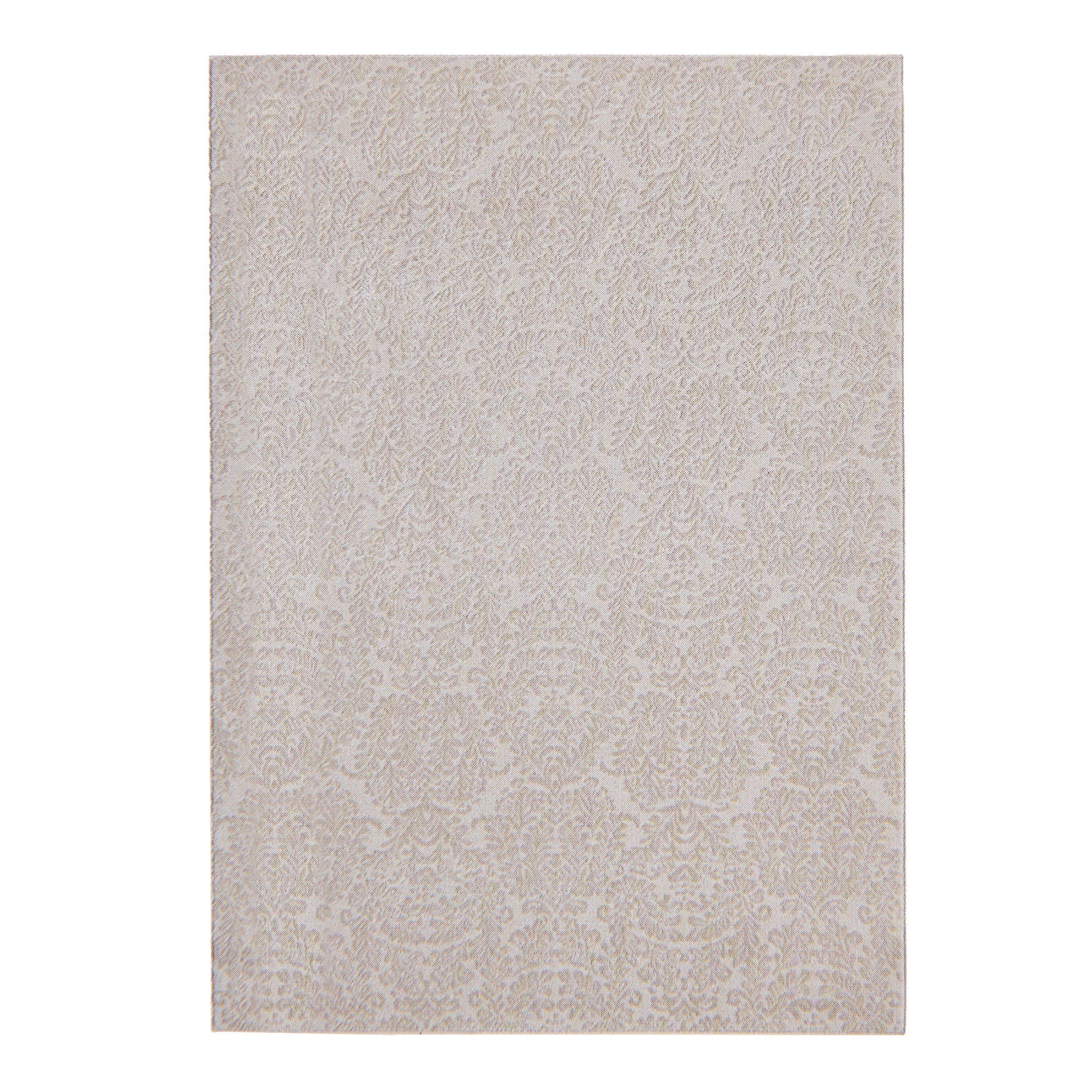 Damask Rug, 5-ft x 7-ft.