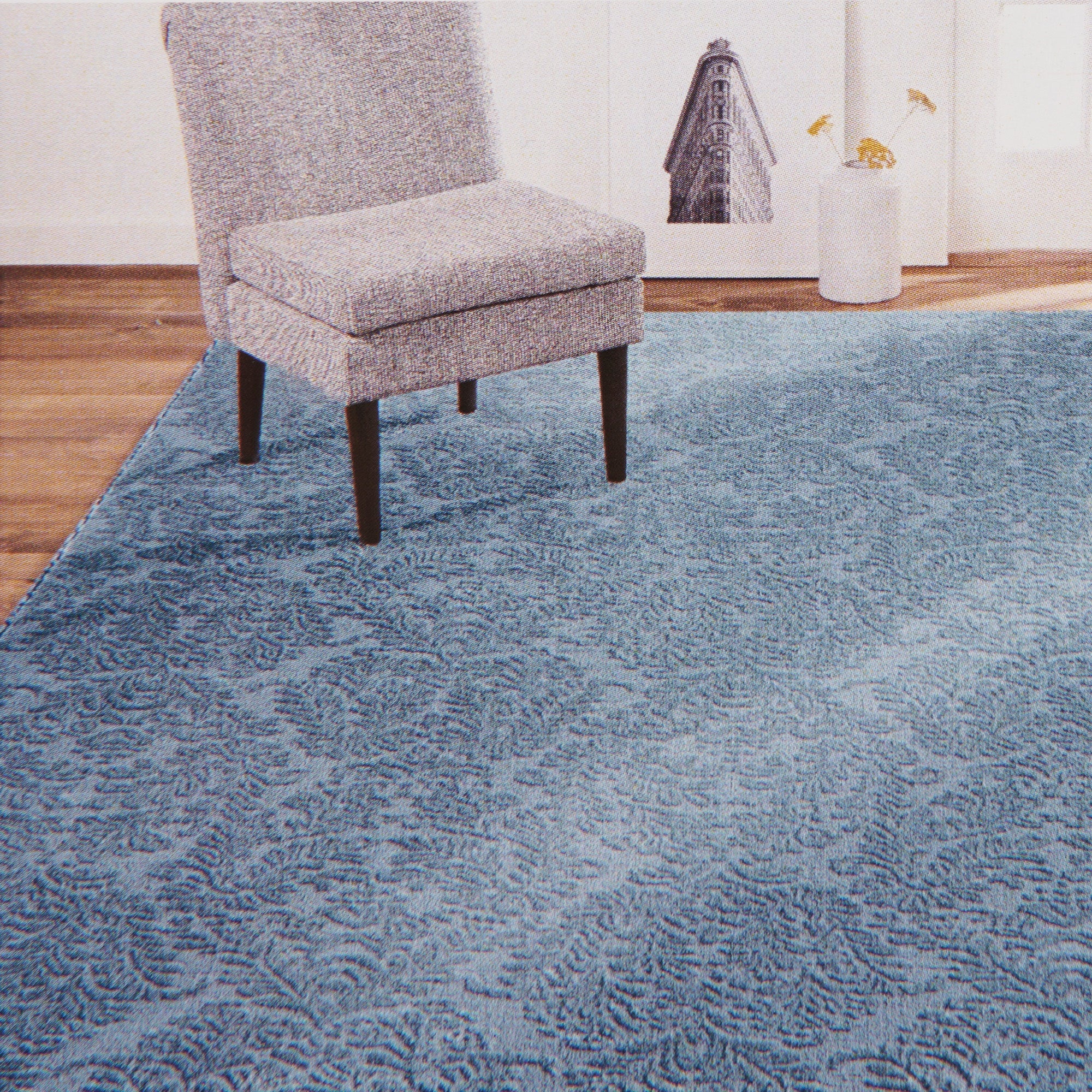 Damask Rug, 5-ft x 7-ft.