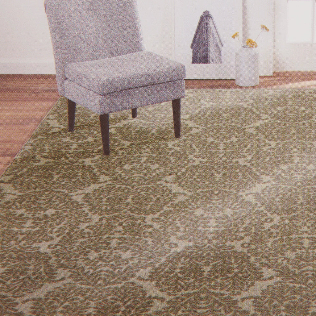 Damask Rug, 5-ft x 7-ft.