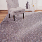 Damask Rug, 5-ft x 7-ft.