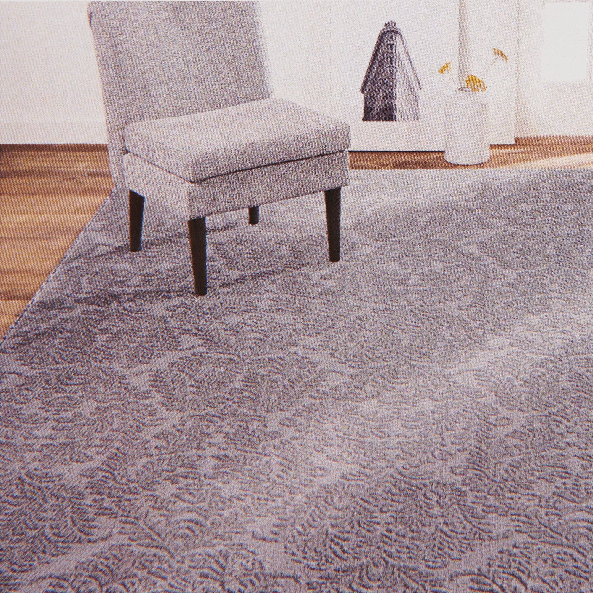 Damask Rug, 5-ft x 7-ft.