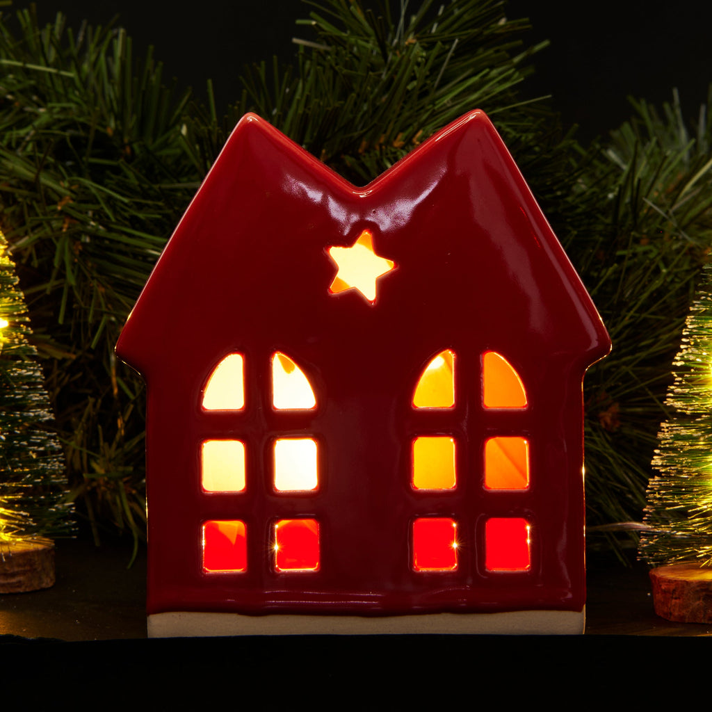 HomeStyles Ceramic House With Trees