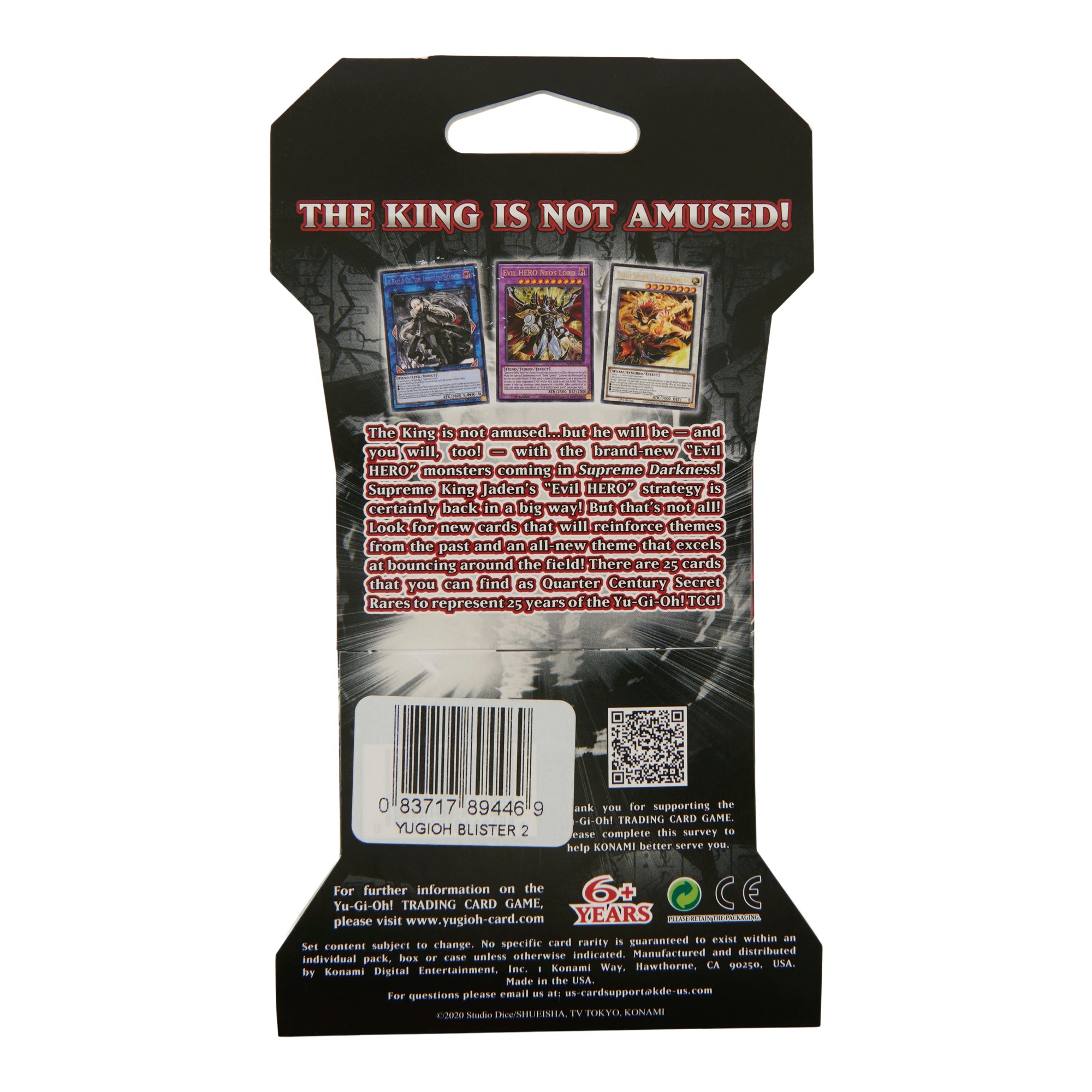 Yu-Gi-Oh! Supreme Darkness Booster Pack