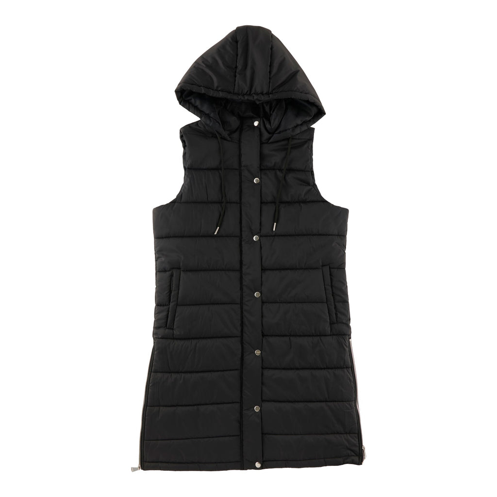 mySTYLE Women's Long Puffer Vest