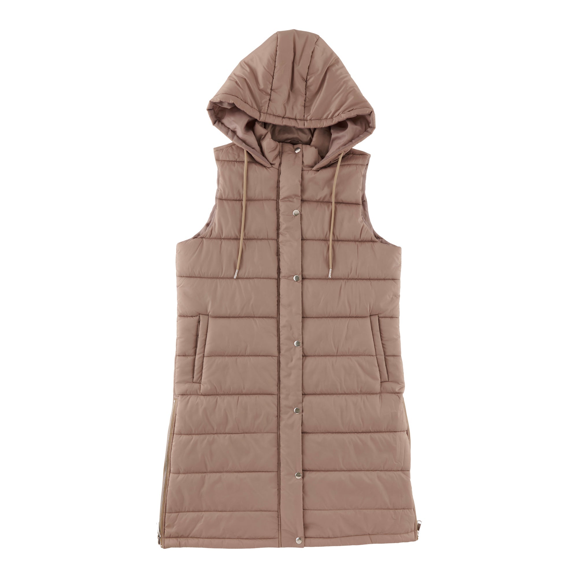 mySTYLE Women's Long Puffer Vest