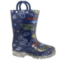 MONKEY BARS Toddler Boys' Light-Up Rain Boots