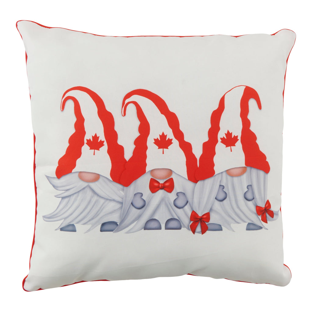 Coussin à thématique du Canada pour l'extérieur HomeStyles, 18 po x 18 po