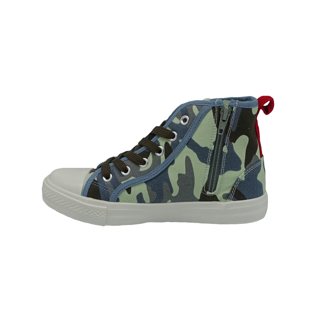 SURVIVAL GEAR Boys' Canvas High Tops