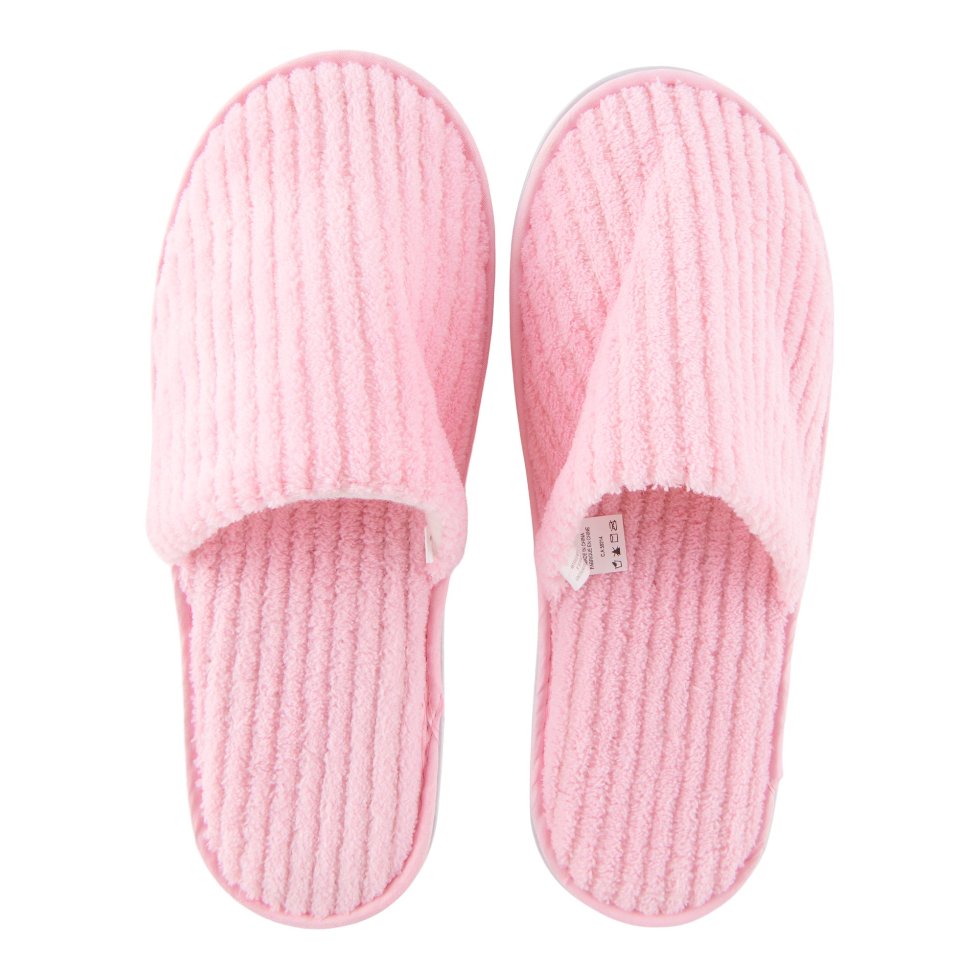 Women's Ribbed Spa Slippers