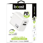 Quick Charge Wall Charger, White