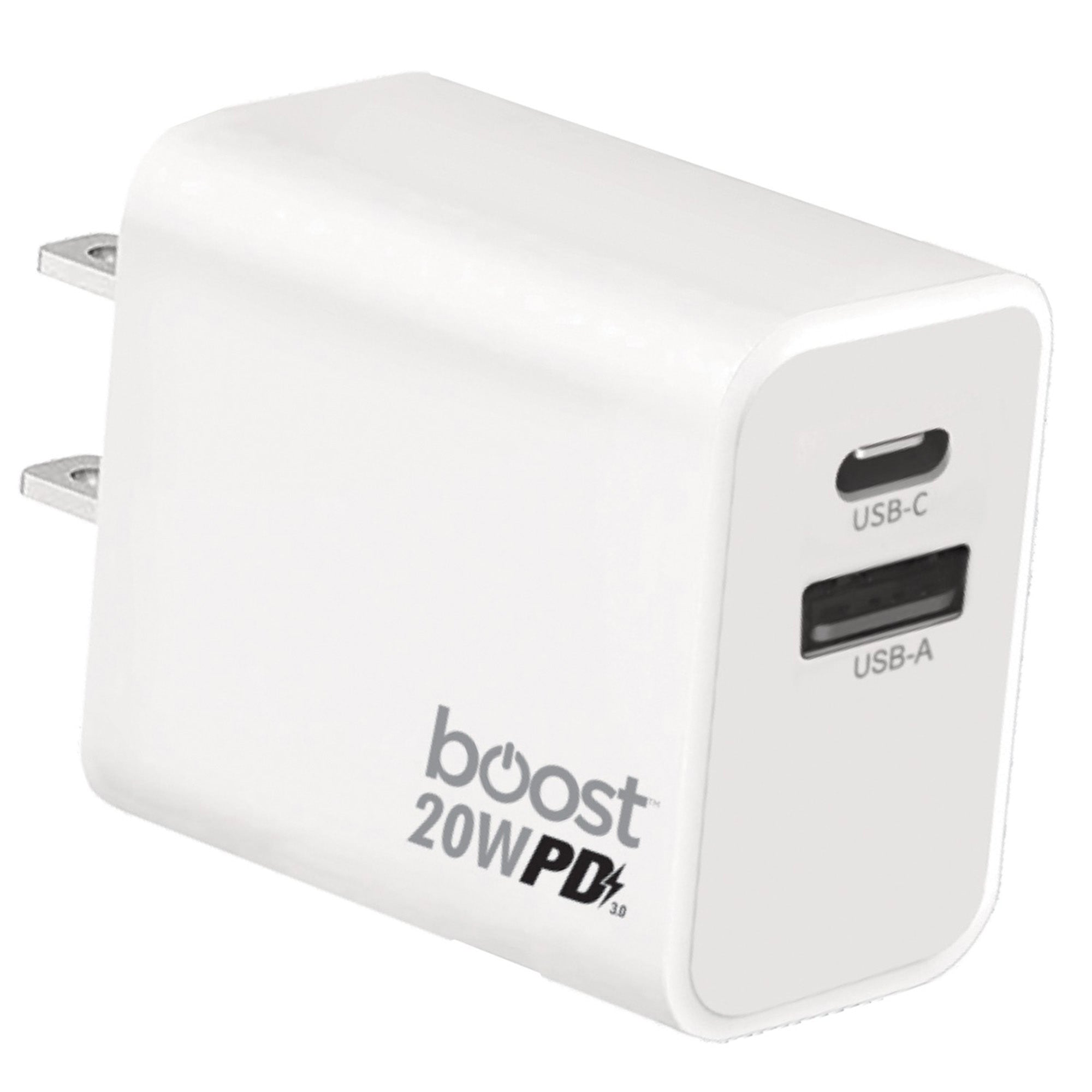 Quick Charge Wall Charger, White