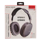 Casque d'écoute stéréo haute définition, noir