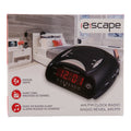 Digital Radio Alarm Clock, Black