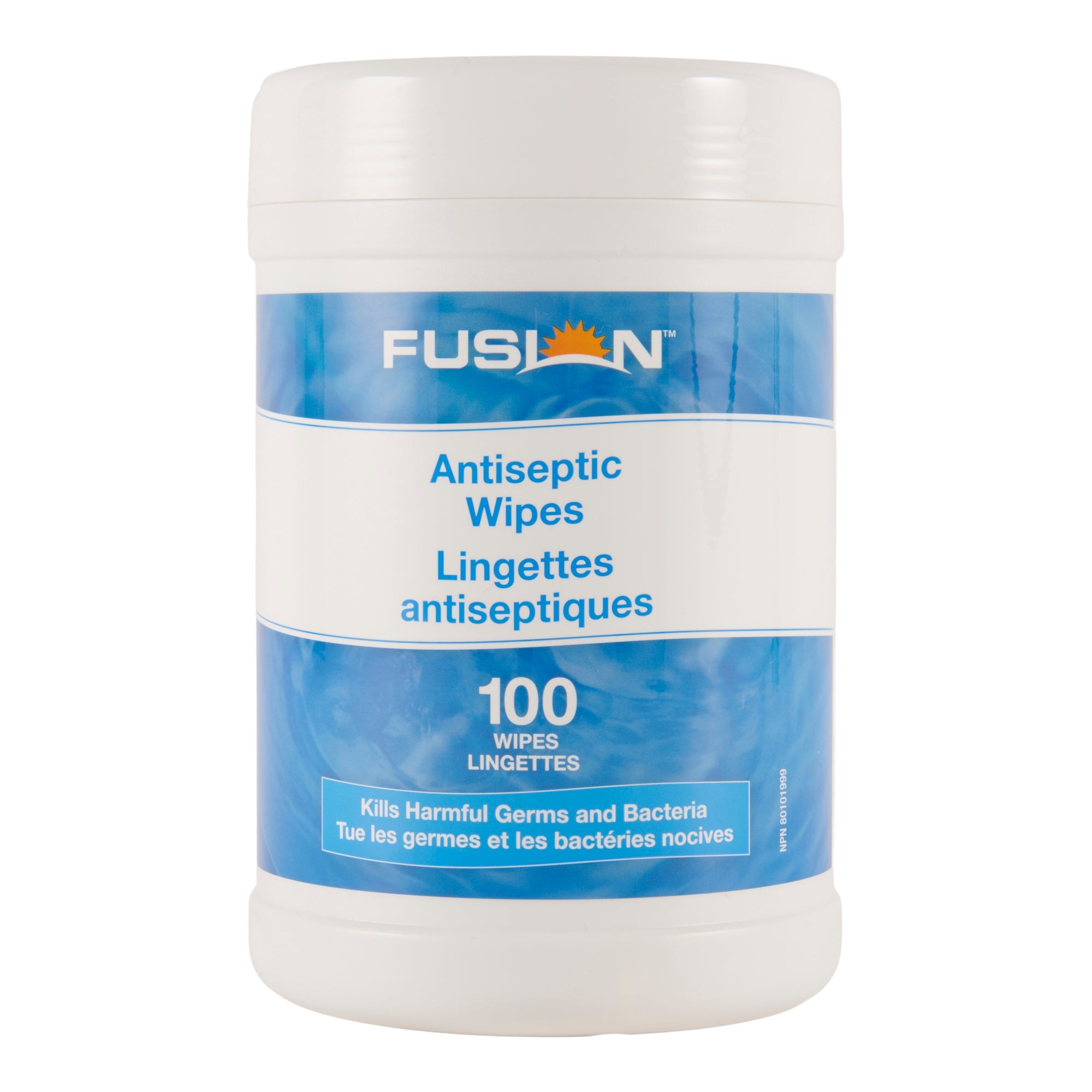 Lingettes antiseptiques Fusion, paquet de 100