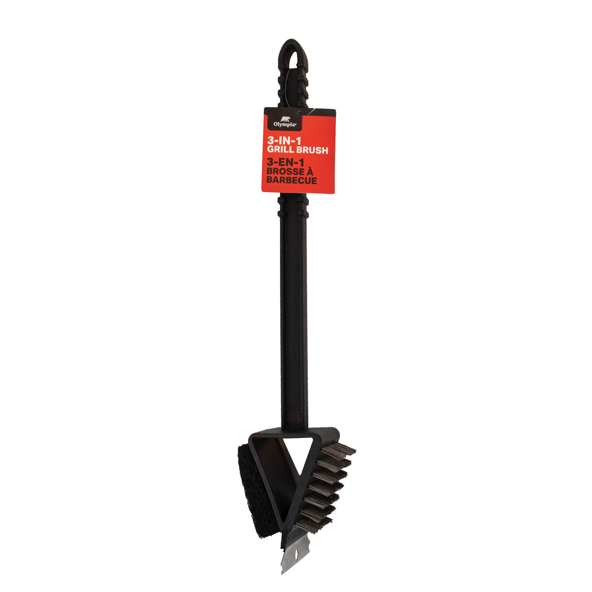 Brosse à barbecue 3-en-1