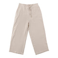 mySTYLE Women's Cropped Linen Blend Pants