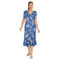Classic Editions Women's Side Ruch Swing Dress