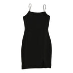 Women's Sleeveless Satin Mini Dress