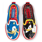 Sonic the Hedgehog Boys' Slip On Sneakers