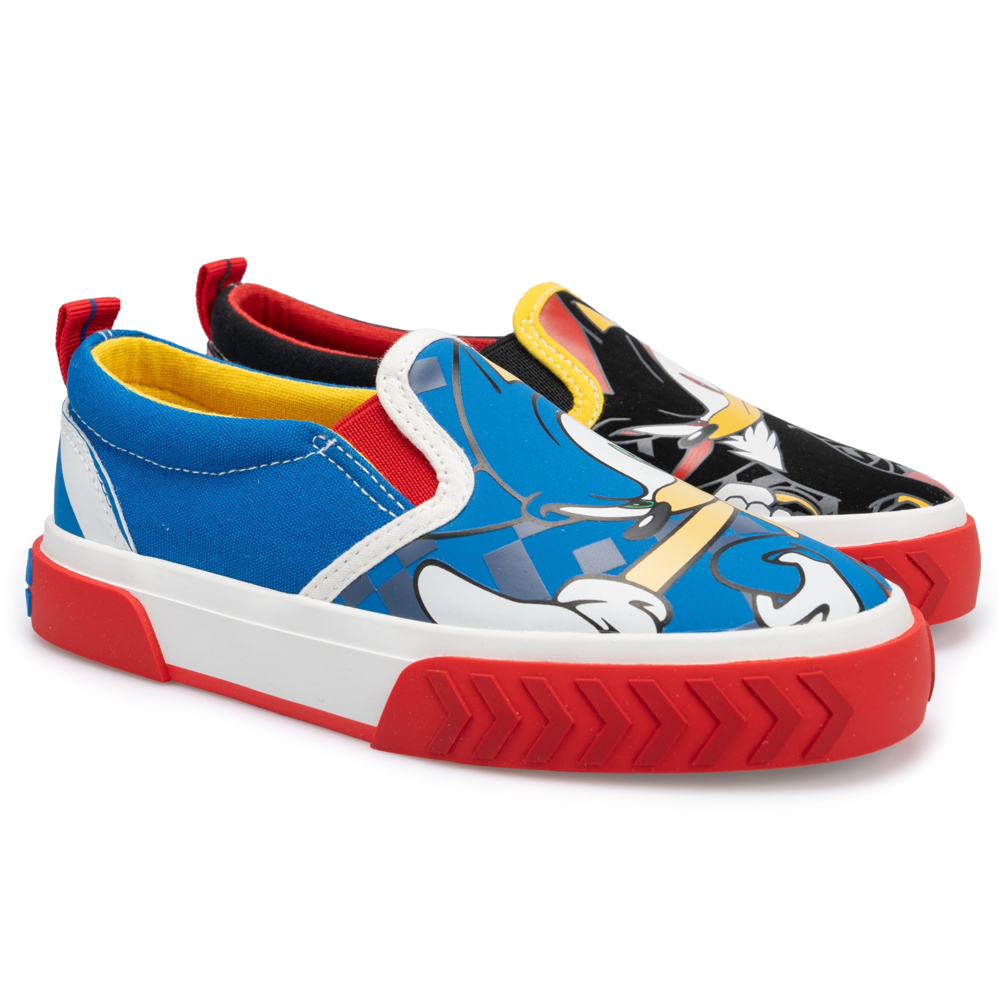 Sonic the Hedgehog Boys' Slip On Sneakers