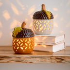 HomeStyles Ceramic LED Acorn, 6-in.