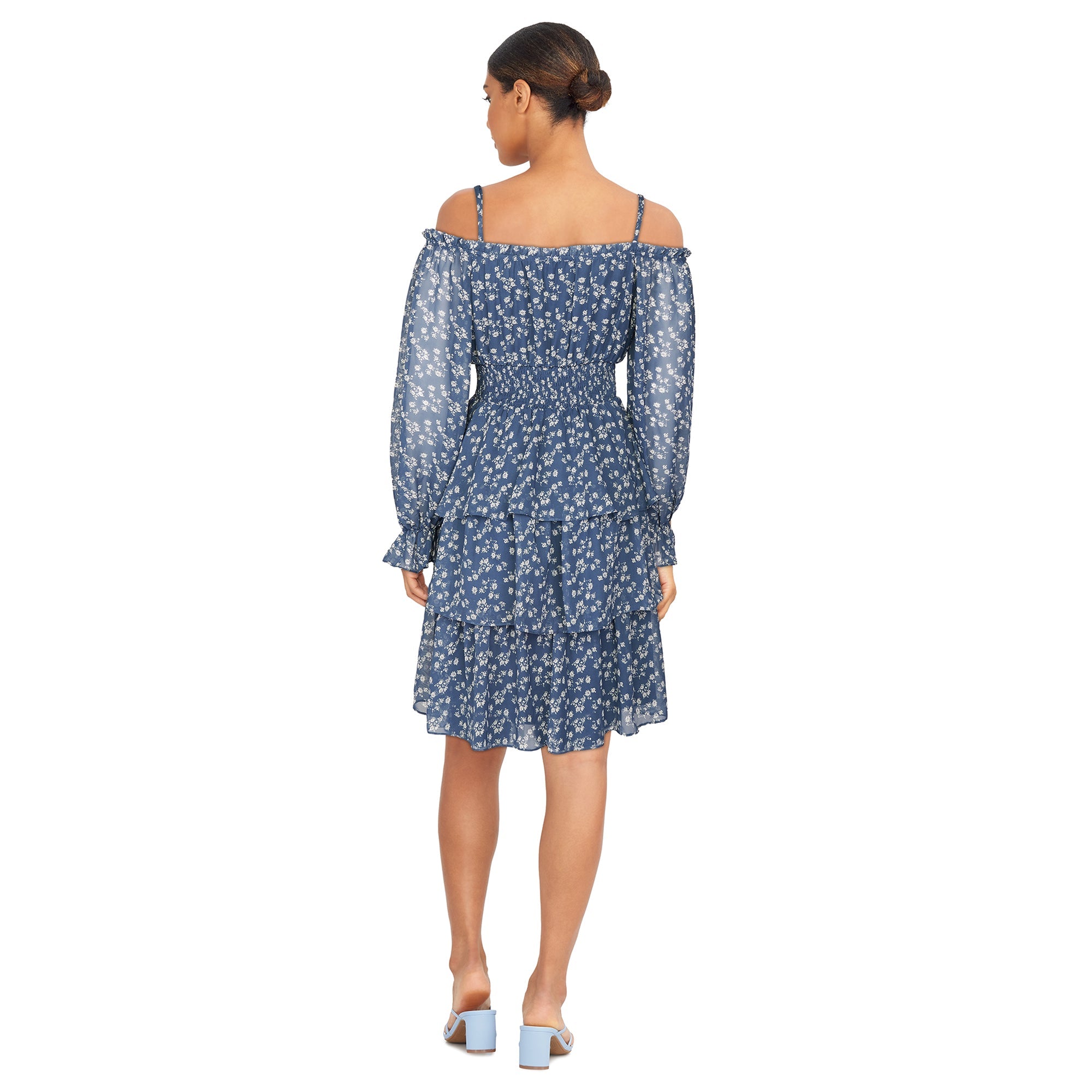 mySTYLE Women's Off-The-Shoulder Mini Dress